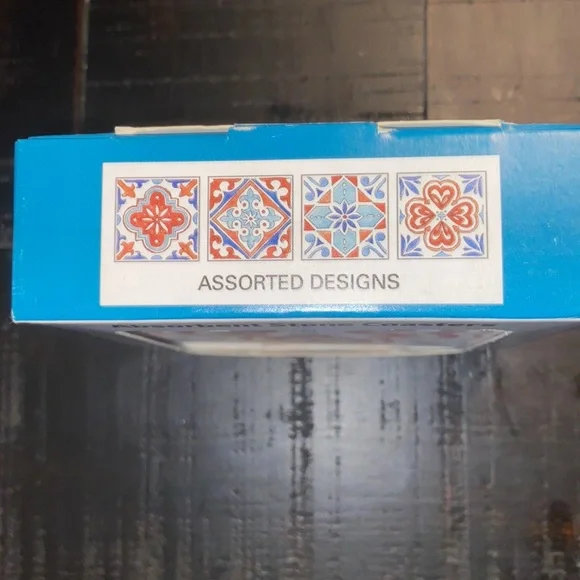 LAST CHANCE! NEW Absorbent Stone coasters! 4 Beautiful designs! Set of 4! - Picture 3 of 5